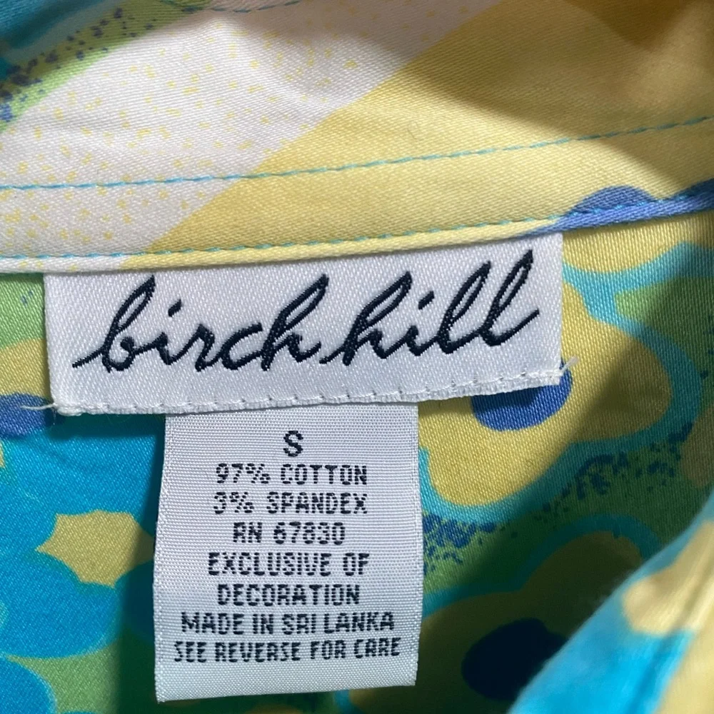 Colorful Patterned Button-Up Jacket - Picture 3 of 6